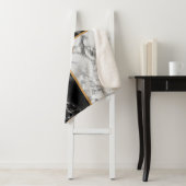 カスタムザレターシャーパブランケットマーブルデザイン シェルパブランケット (インサイチュ)