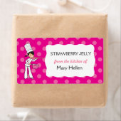 カスタムシェフ粘着ラベル「キッチンから」 ラベル (インサイチュ)