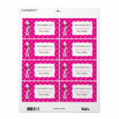 カスタムシェフ粘着ラベル「キッチンから」 ラベル (フルシート)