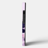 カスタムシグネチャーピンクフローラモノグラム Case-Mate iPhoneケース (裏面 / 左)