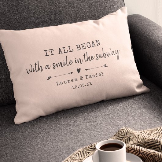 カスタムシックなピンクでバレンタインデーを始めた ランバークッション