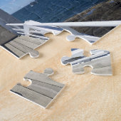 カスタムシックスフォトコラージメーンライトハウス ジグソーパズル (側面)