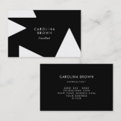 カスタムシック幾何学模様プロフェッショナル名刺 名刺 (正面/裏面)