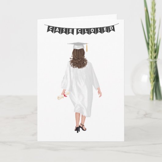 カスタムシック・ロースクール卒業 カード (正面)