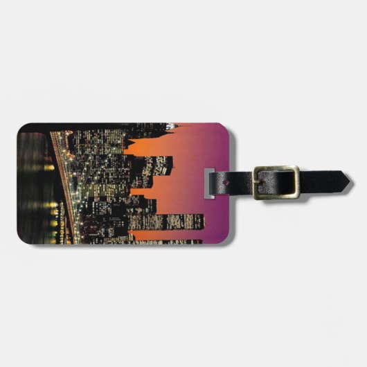 カスタムシティビジョン荷物タグ ラゲッジタグ (正面横)