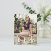 カスタムシニア卒業写真ありがとう 案内ポストカード (スタンド正面)