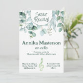 カスタムシニア音楽リサイタル離れグリネリーテーマ 招待状 (スタンド正面)