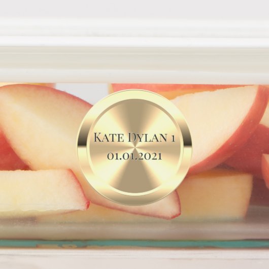 カスタムシミュレートされた真鍮ラベル ラベル (貼付)