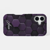 カスタムシャドウタイルズiPhone/iPadケース iPhone 16ケース (裏面横)