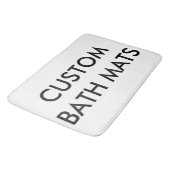 カスタムシャパーソナライズされたワーバスマット空白のテンプレート バスマット (アングル)