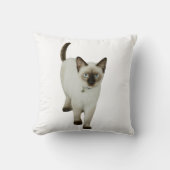 カスタムシャメセキャットシックギフトデコールテンプレート クッション (正面)