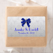 カスタムシルバートーンダマスクミニワインボトルラベル ラベル (インサイチュ)