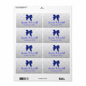 カスタムシルバートーンダマスクミニワインボトルラベル ラベル (フルシート)