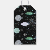 カスタムシンプルエレガンスホリデーギフトラベル ギフトタグ (裏面)