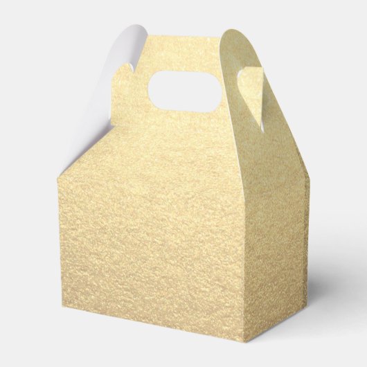 カスタムシンプルクリーン金ゴールドギフトロゴはこちら フェイバーボックス (裏面サイド)