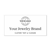 カスタムシンプルジュエリー会社ブランドロゴ セルフインキングスタンプ (デザイン)