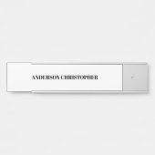 カスタムシンプルプロフェッショナル サインプレート (正面)