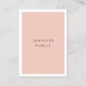 カスタムシンプルモダンエレガントトレンディー 名刺 (正面)