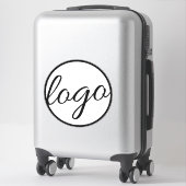 カスタムシンプルロゴカーデカール シール (スーツケース)