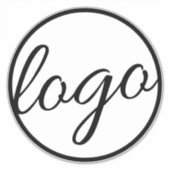 カスタムシンプルロゴカーデカール シール (正面)