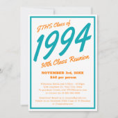 カスタムシンプル懇親会 招待状 (正面)