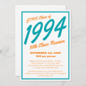 カスタムシンプル懇親会 招待状 (正面/裏面)