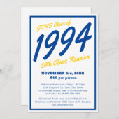 カスタムシンプル懇親会 招待状 (正面/裏面)