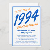 カスタムシンプル懇親会 招待状 (正面/裏面)