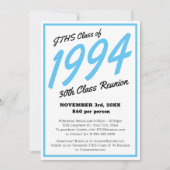 カスタムシンプル懇親会 招待状 (正面)