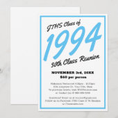 カスタムシンプル懇親会 招待状 (正面/裏面)