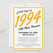 カスタムシンプル懇親会 招待状 (正面)