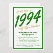 カスタムシンプル懇親会 招待状 (正面/裏面)