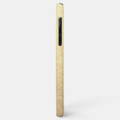 カスタムシンプル金ゴールドの消去ロゴはこちら Case-Mate iPhoneケース (裏面/左)