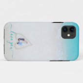 カスタムシンプルCoule写真iPhoneケース Case-Mate iPhoneケース (裏面(横))