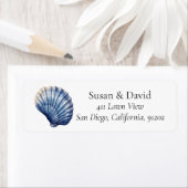 カスタムシーシェルコーストビーチ ラベル (インサイチュ)