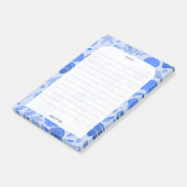 カスタムシーシェル縁どズ海食料品ショッピングリスト ポストイット (アングル)