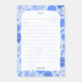 カスタムシーシェル縁どズ海食料品ショッピングリスト ポストイット (正面)