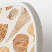 カスタムシーシェル&海サンズ ピックルボールラケット (左詳細)