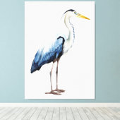 カスタムシーバードリードヘロンII キャンバスプリント (インサイチュ (ウッドフロア))