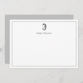 カスタムシーホース札 ノートカード (正面/裏面)