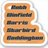 カスタムシール シール (正面)