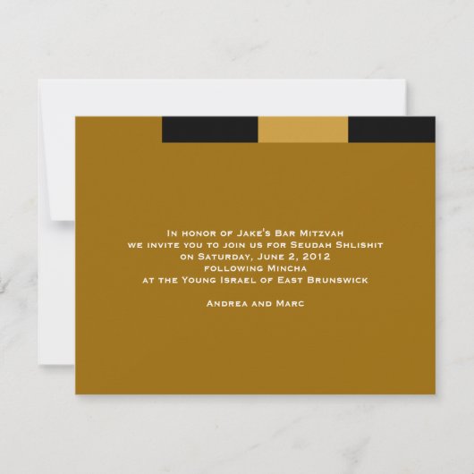 カスタムジェイクセウダカード2 招待状 (正面)