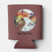 カスタムジオンナショナルパークユタウォーターの色 缶クーラー (裏面)