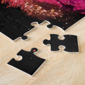 カスタムジグソーパズル水彩ビーチ夕日 ジグソーパズル (側面)