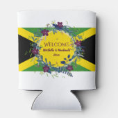 カスタムジャマ結婚カ国旗 缶クーラー (裏面)