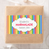 カスタムジャム、ソース、缶詰または製品ラベル ラベル (インサイチュ)