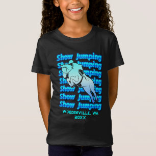 カスタムジャンプするイベントまたは場所の日付名の表示 Tシャツ