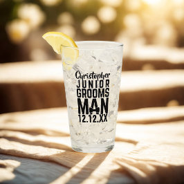 カスタムジュニア・グロムスマン名記念ガラス タンブラーグラス