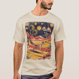 カスタムジョシュアツリーハシゴバト風バード Tシャツ