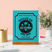 カスタムジンボトル アクリルサイン (ウェディング)